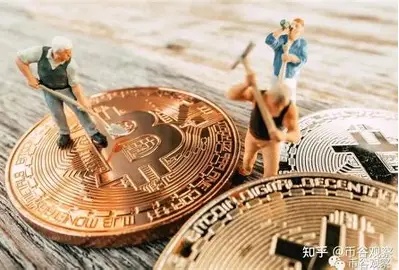 A miner checking the operation of his mining rig in a large mining farm
