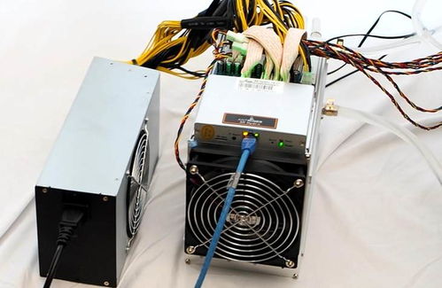 High-performance ASIC mining rig running in a climate-controlled facility